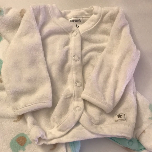 Terry Cloth newborn onesie and sweater ONE DAY LEFT! - Picture 2 of 3